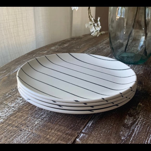 Hearth & Hand Dining Hearth And Hand Melamine Stripe Dinner Plate